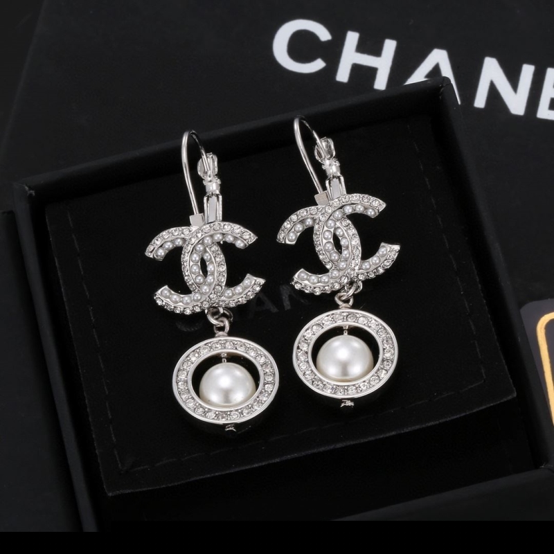 Ch*el earrings